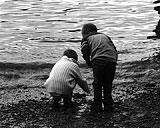 boys on beach